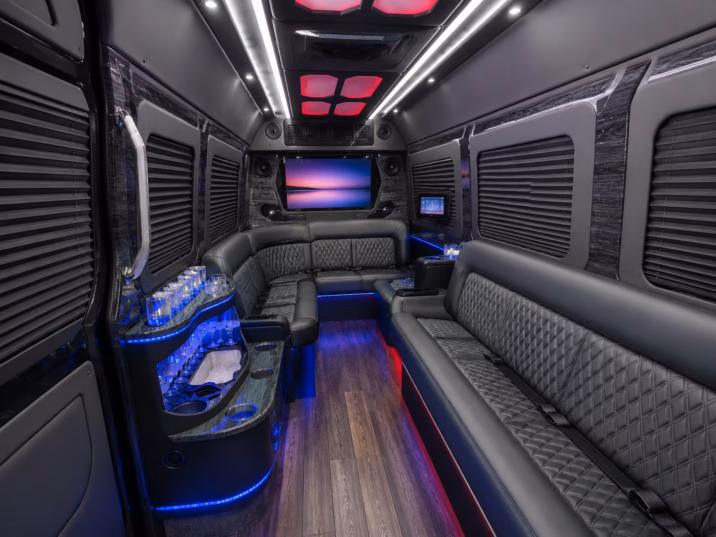 chandler corporate event transportation onboard seating