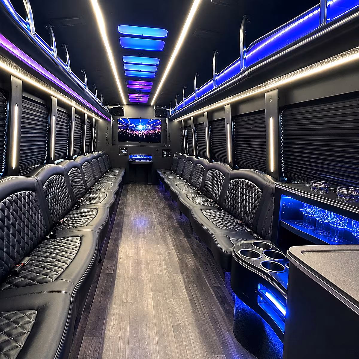 chandler party bus rentals inside