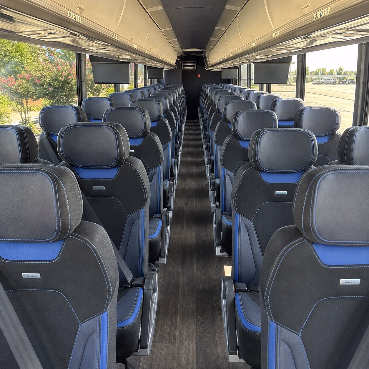 gilbert charter bus rental inside